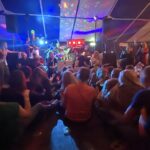 Band Wat Oars. roeien in de feesttent.